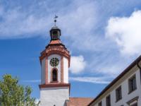 Spitaltor mit Turm der Spitalkirche - Weißenburg